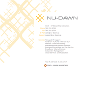 Tablet Screenshot of nu-dawn.ca